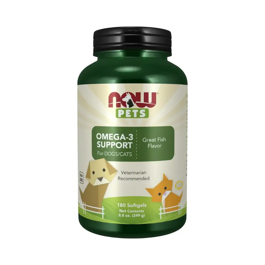Omega 3 Support 249 Gr 180 Softgels Now Pets