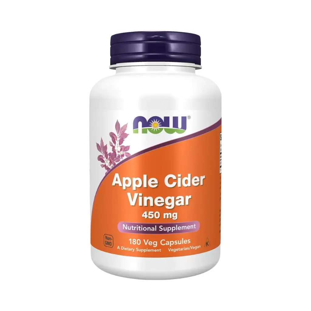 Vinagre De Manzana  450 Gr 180 Capsulas Now