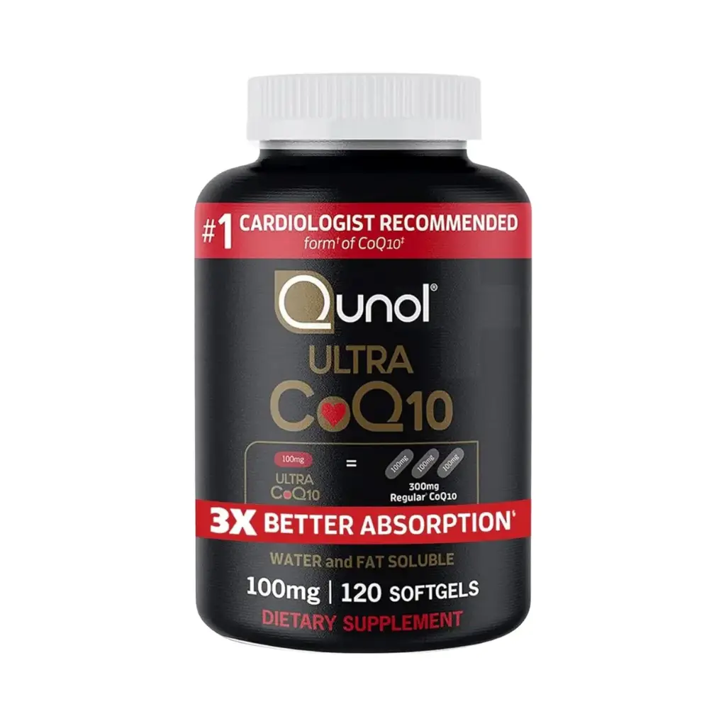 Ultra CoQ10 100 Mg 120 Softgels Qunol