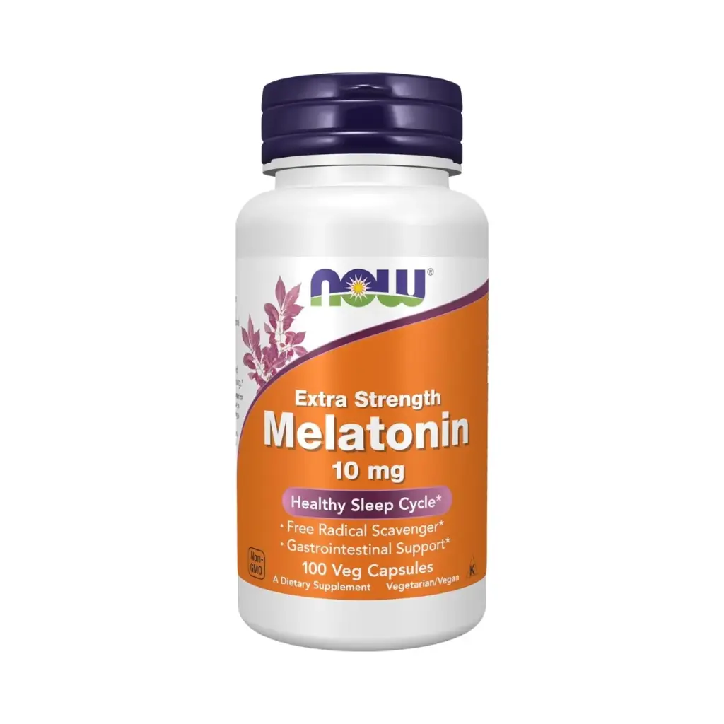 Melatonina 10 Mg Now 100 Capsulas Now