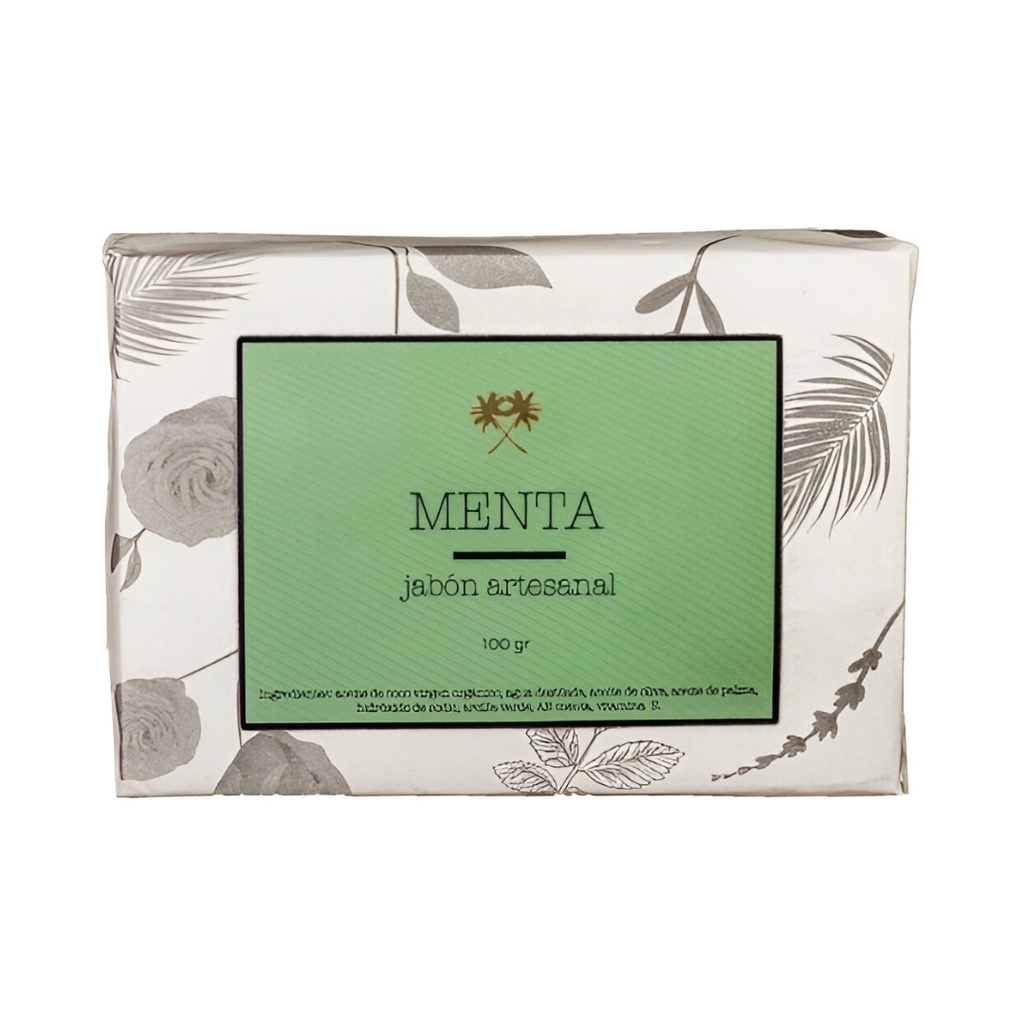 Jabon De Menta Y Arcilla Verde 100 Gr Peruvian Health