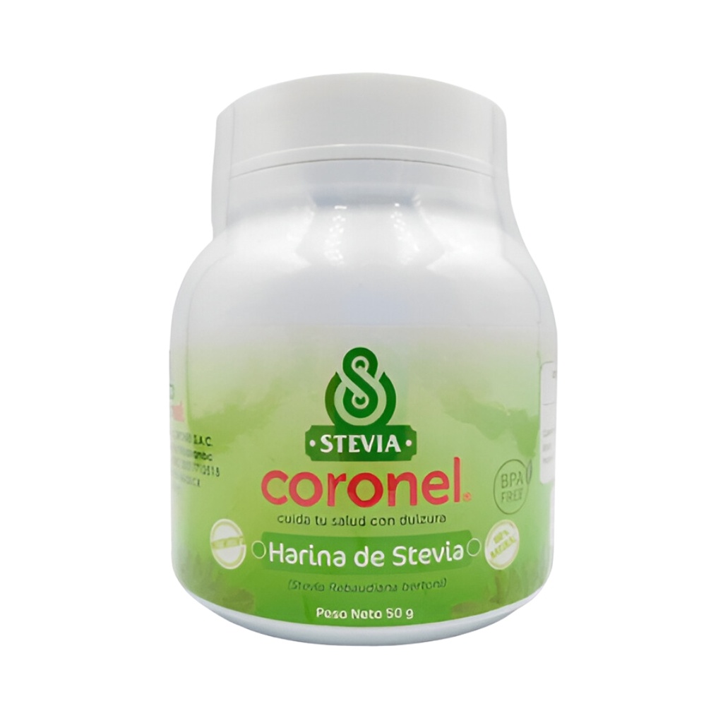 Harina De Stevia 50 Gr Coronel