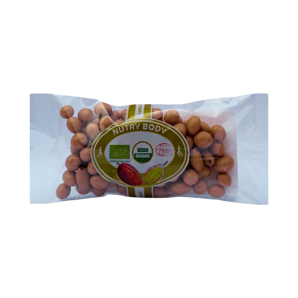Cacao Nibs Bañados Con Lucuma Organico 35 Gr Nutrybody