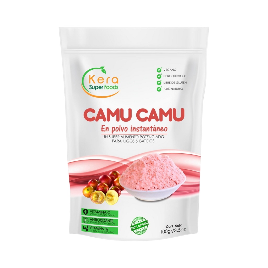 Camu Camu En Polvo Instantaneo 100 Gr Kera Superfoods