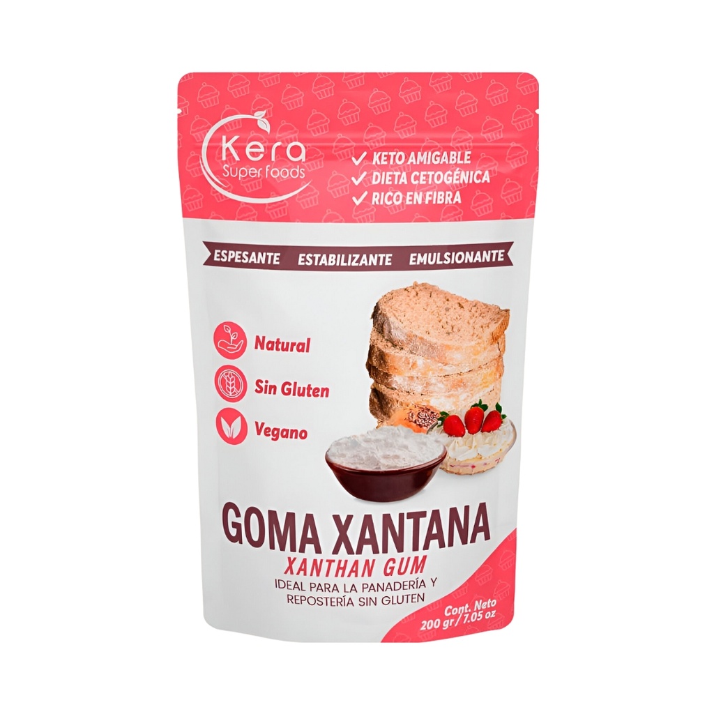 Goma Xantana 200 Gr Kera Superfoods
