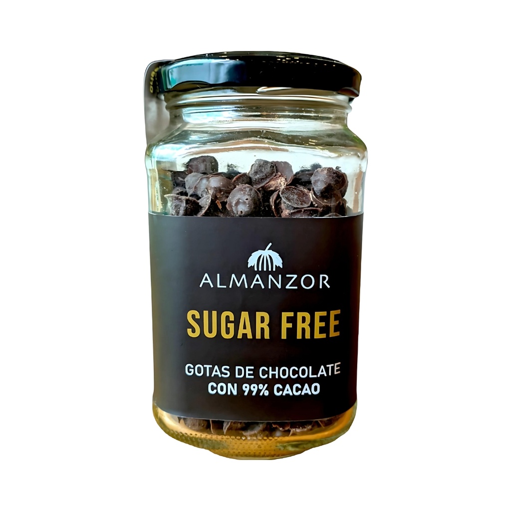 Gotas De Chocolate 99% Cacao 150 Gr Almanzor