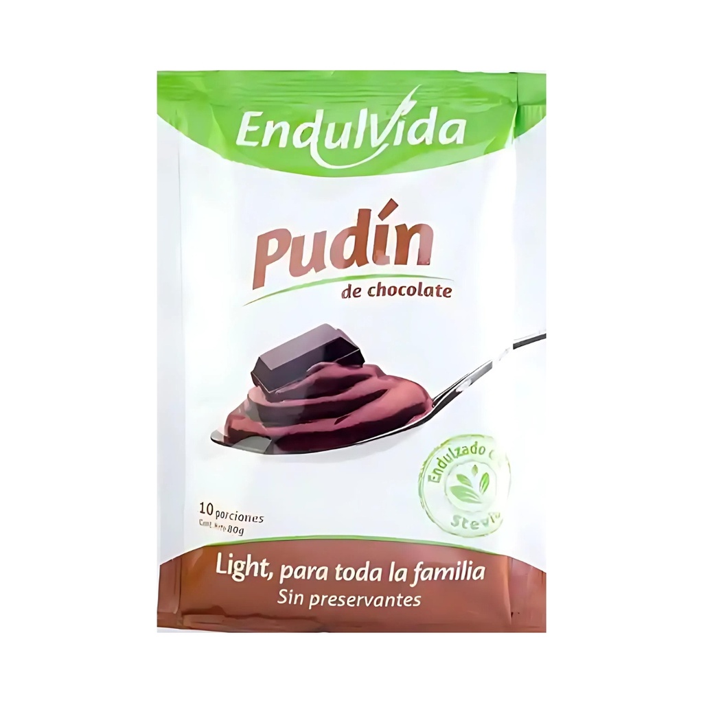 Pudin De Chocolate 80 Gr Endulvida