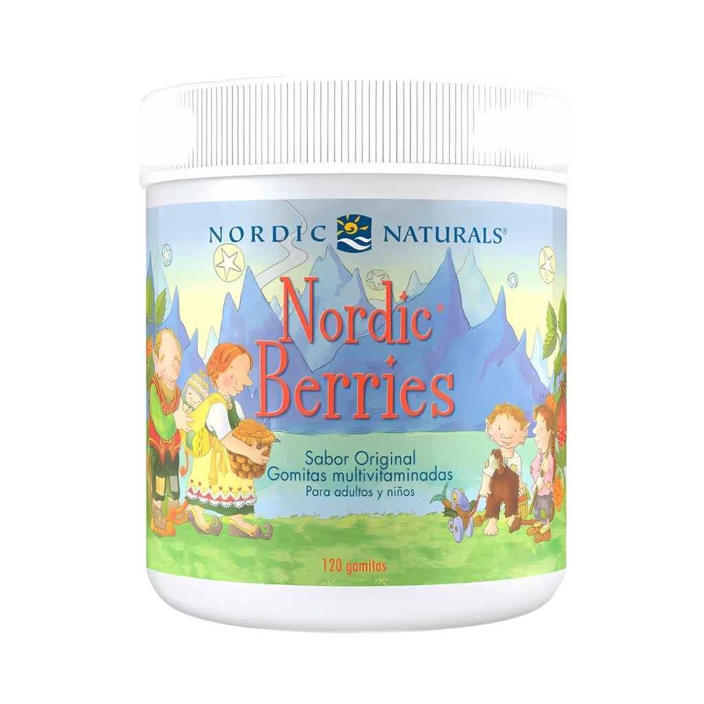 Nordic Berries 120 Gomitas Nordic Naturals