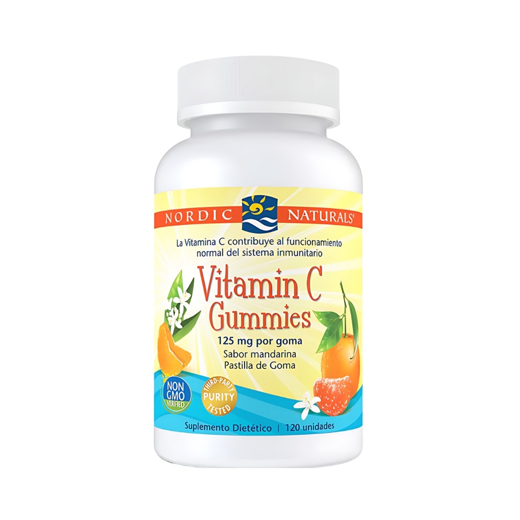 Vitamina C Gummies 120 Und Nordic Naturals