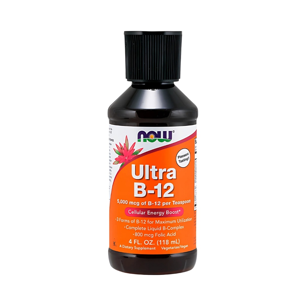Ultra B 12 Líquido 5000 Mcg 118 Ml Now