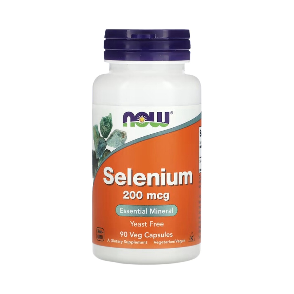 Selenium 200 Mcg 90 Capsulas Now