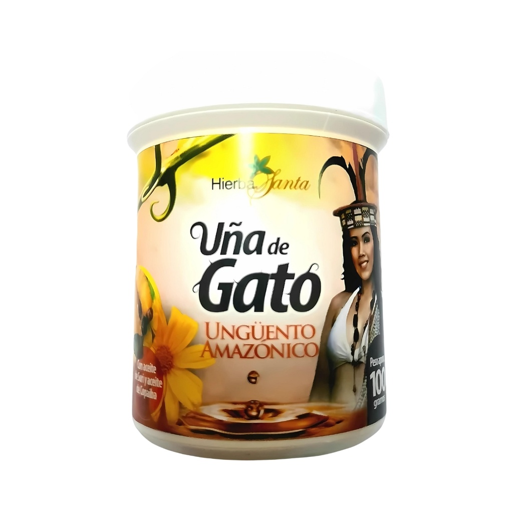 Unguento Uña De Gato 100 Gr Hierba Santa