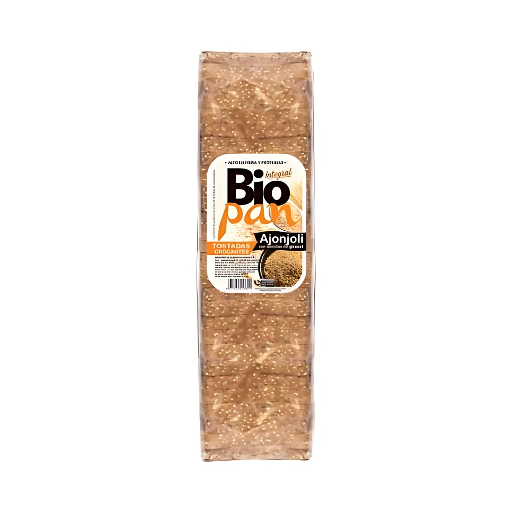 Tostada Integral De Ajonjoli 27 Und Biopan