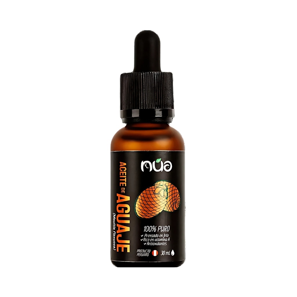 Aceite De Aguaje 100% Puro 30 Ml Nua