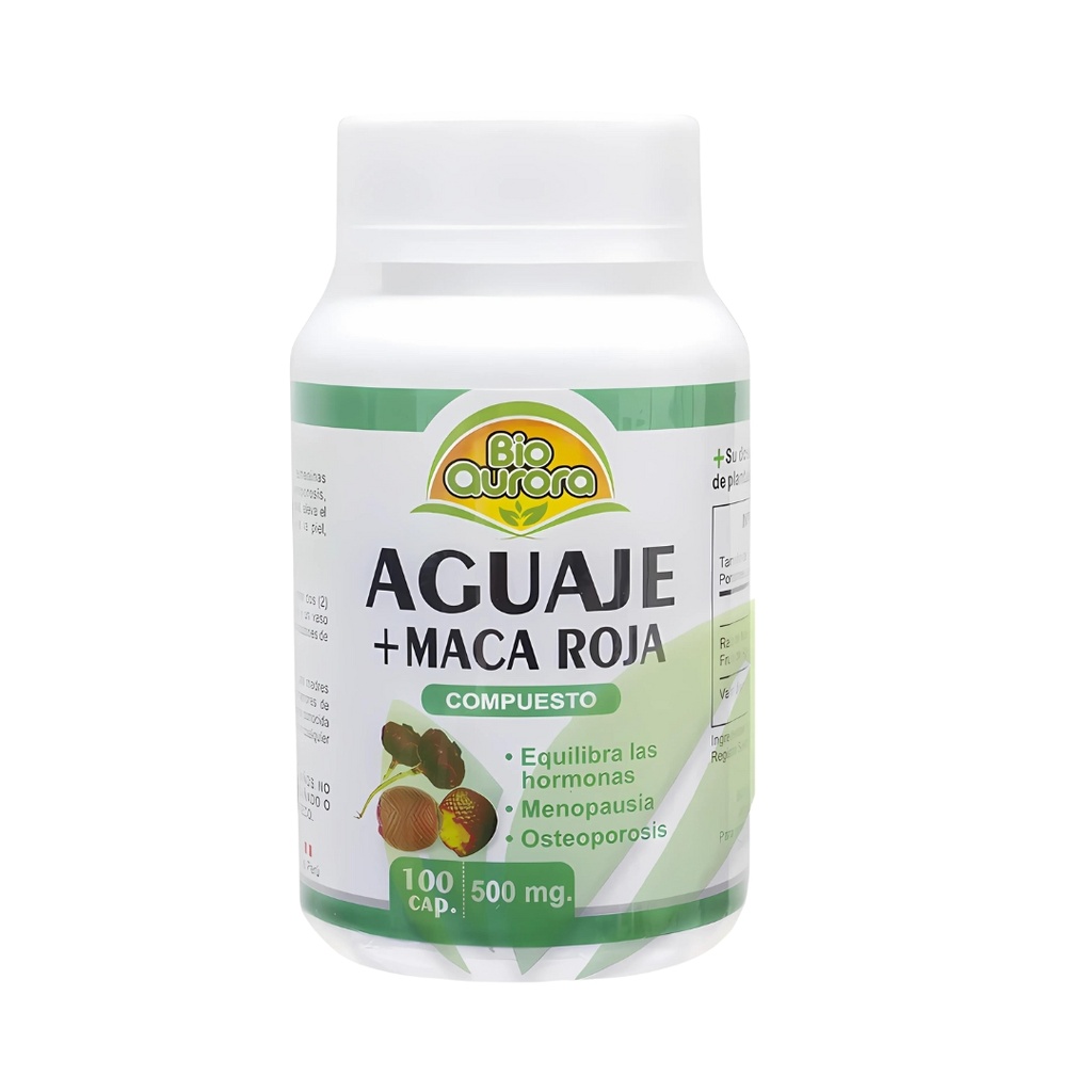 Aguaje 100 Capsulas Bio Aurora