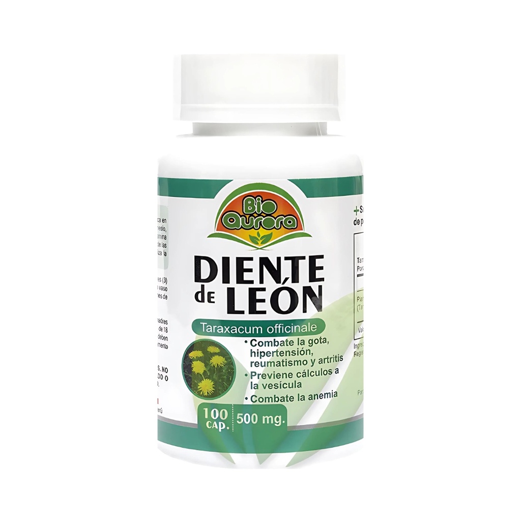 Diente De Leon 100 Capsulas Bio Aurora