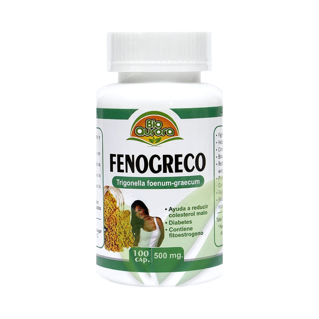 Fenogreco 100 Capsulas Bio Aurora