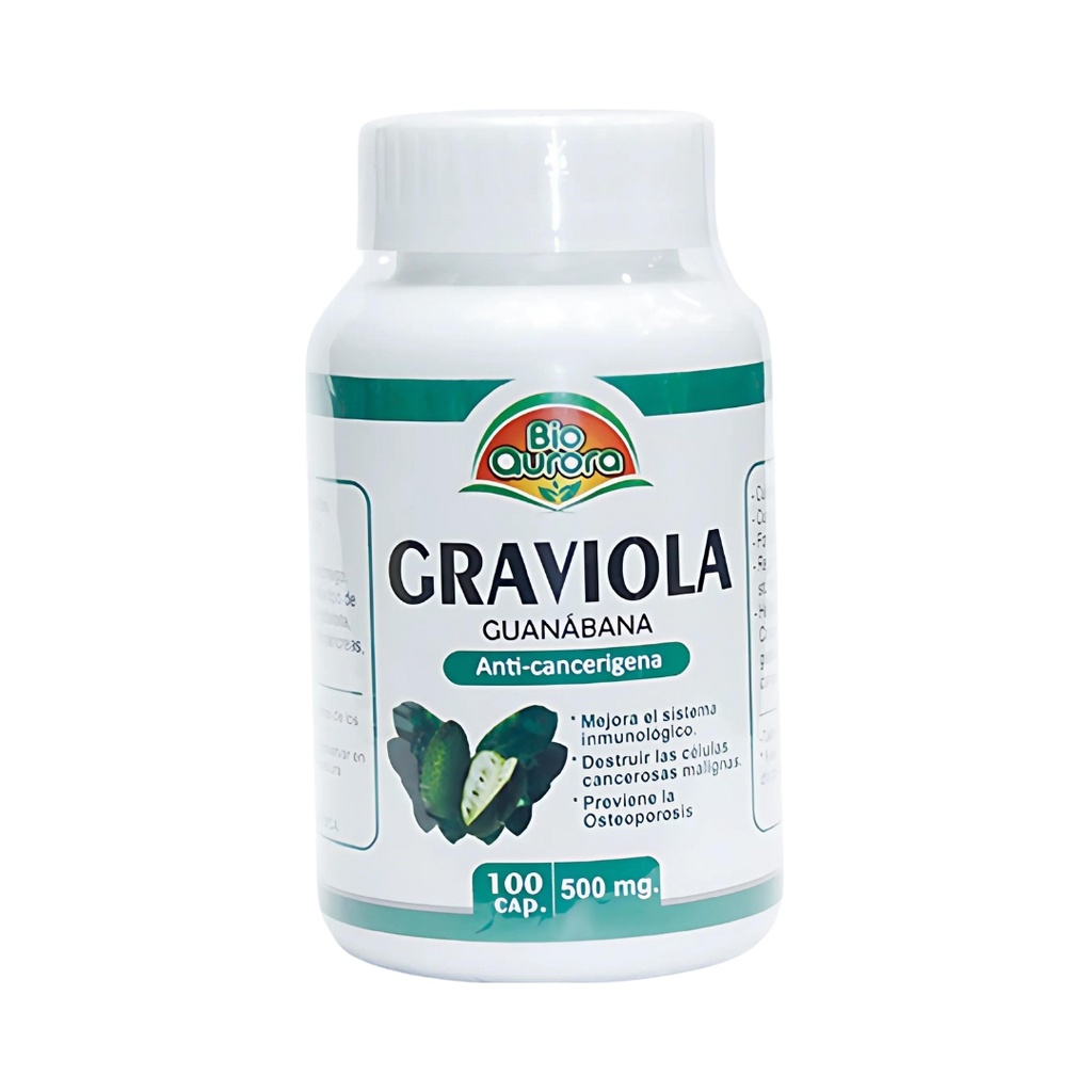 Graviola 100 Capsulas Bio Aurora
