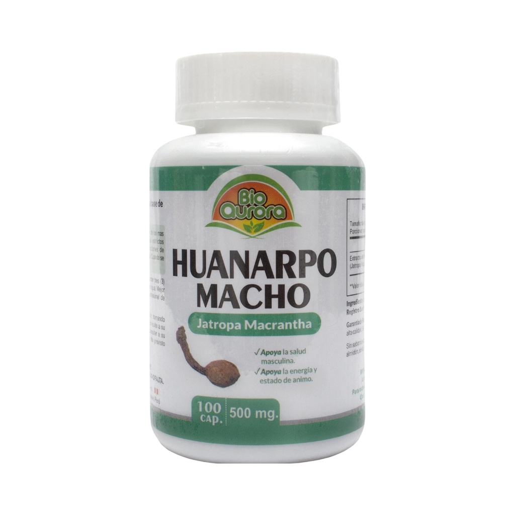 Huanarpo Macho 100 Capsulas Bio Aurora