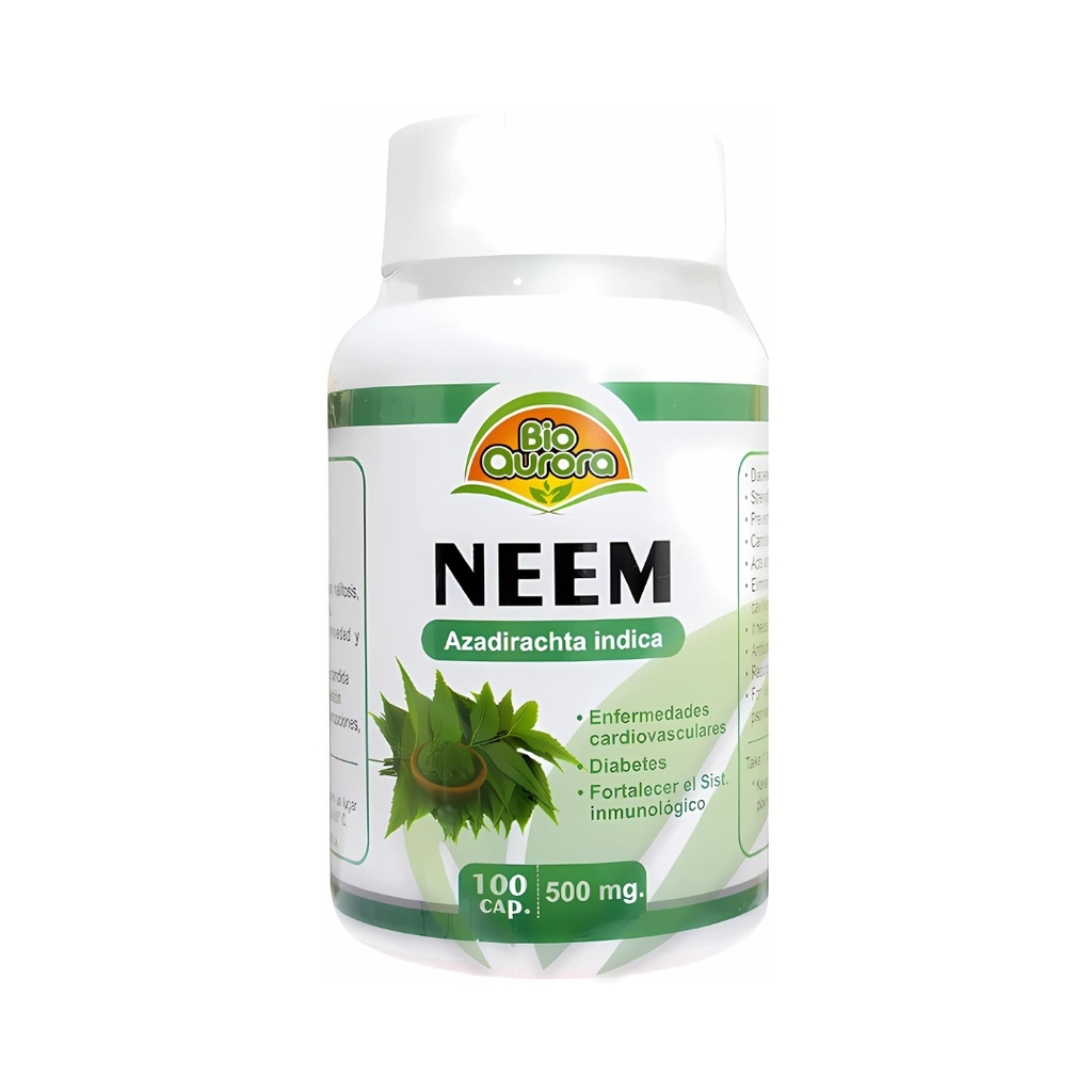 Neem 100 Capsulas Bio Aurora