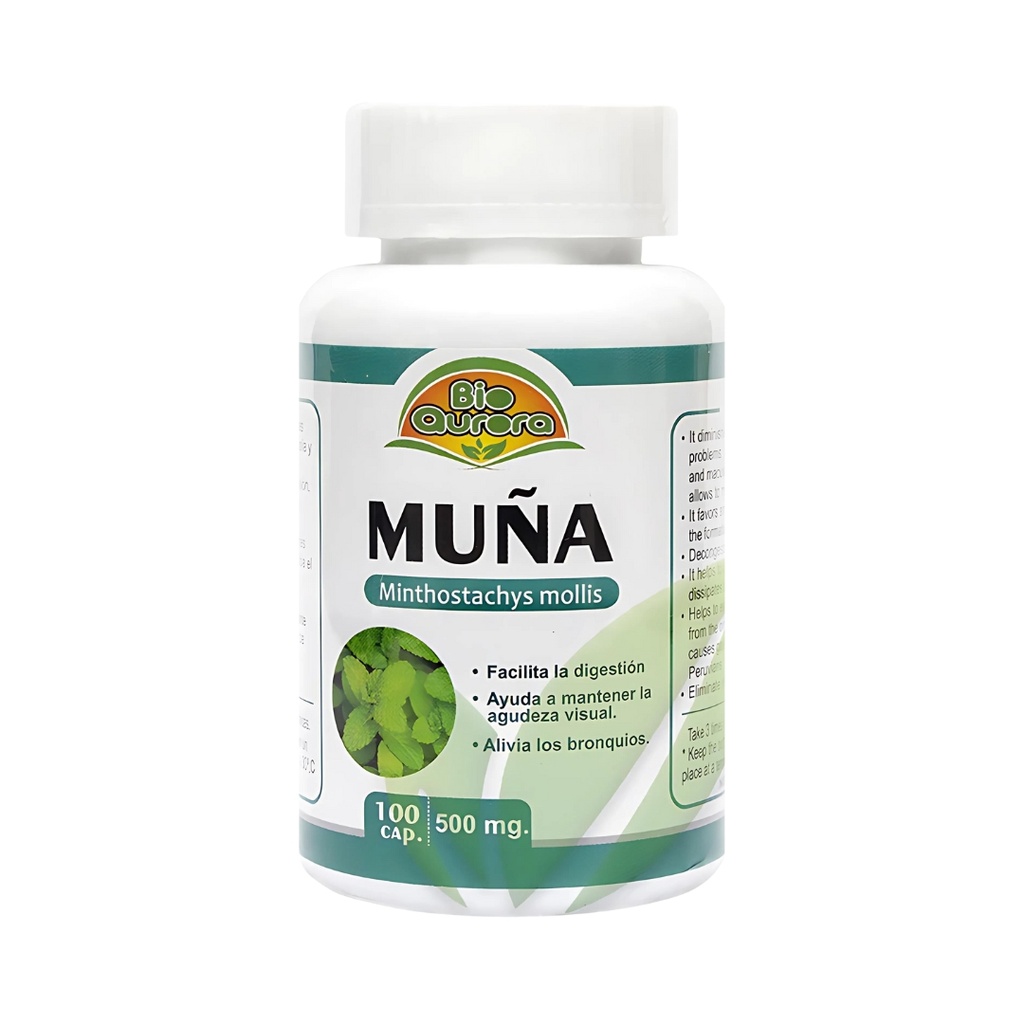 Muña 100 Capsulas Bio Aurora