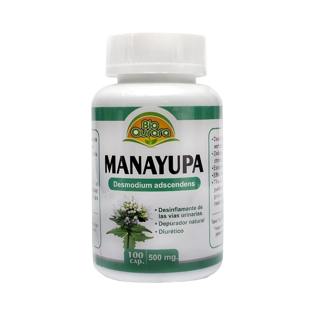 Manayupa 100 Capsulas Bio Aurora