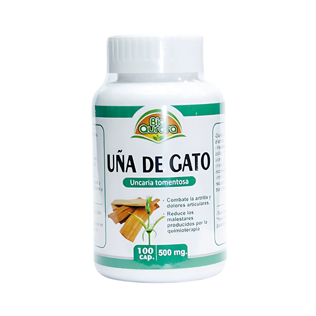 Uña De Gato 100 Capsulas Bio Aurora