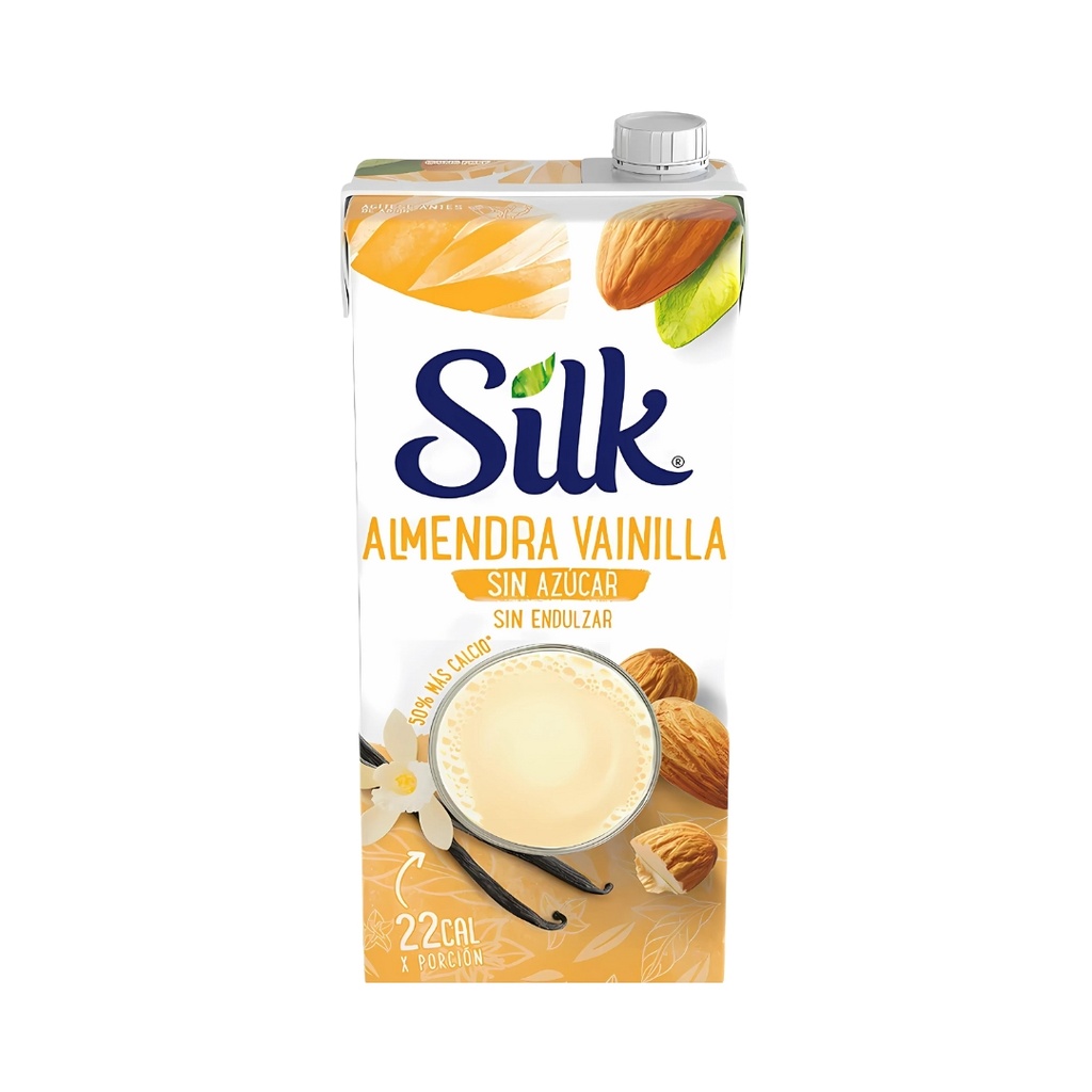 Almendra Vainilla Sin Azucar 946 Ml Silk