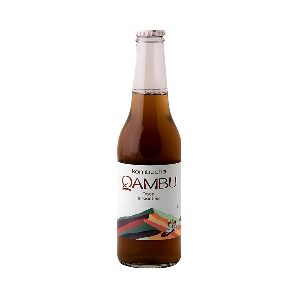 Kombucha Coca Y Muña 350 Ml Qambu