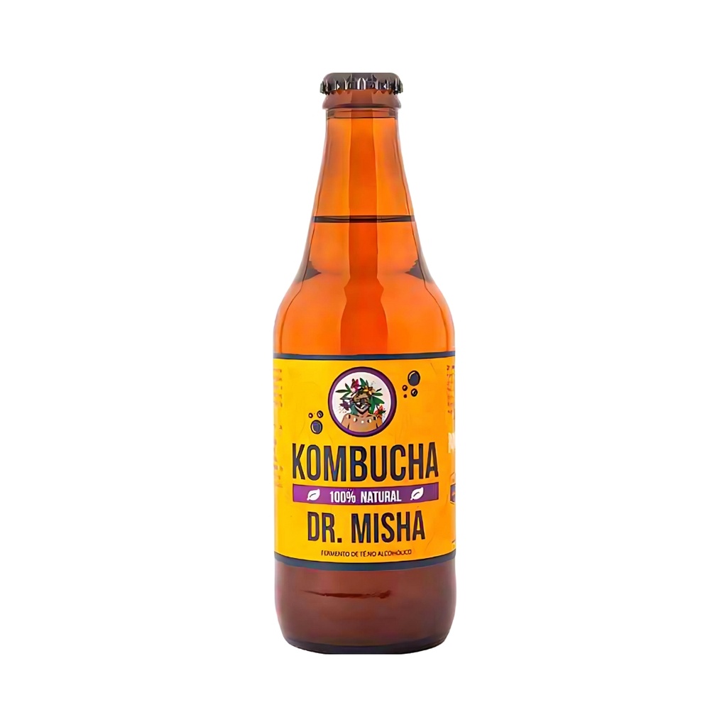 Kombucha De Kion Con Espirulina 330 Ml Misha Rastrera
