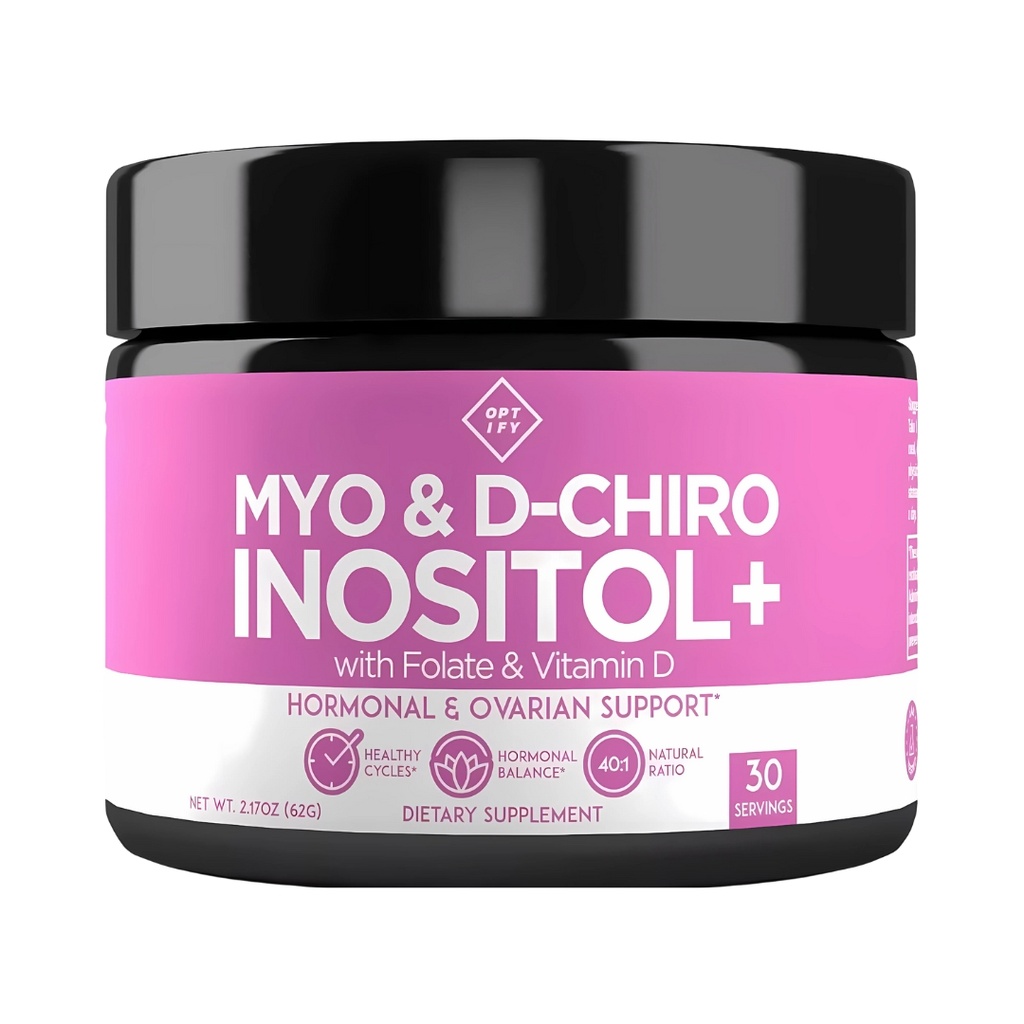 Inositol Myo D Chiro Folate Y Vit D 63Gr Polvo Optify