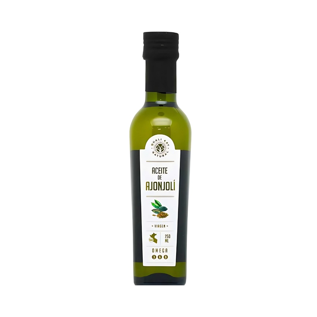 Aceite De Ajonjoli Extra Virgen 250 Ml Qhali Kay