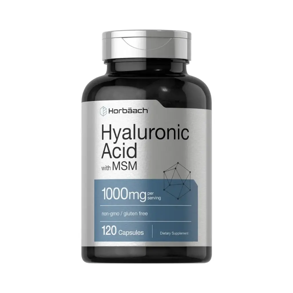 Acido Hialuronico con Msm 1000 Mg 120 Capsulas Horbaach