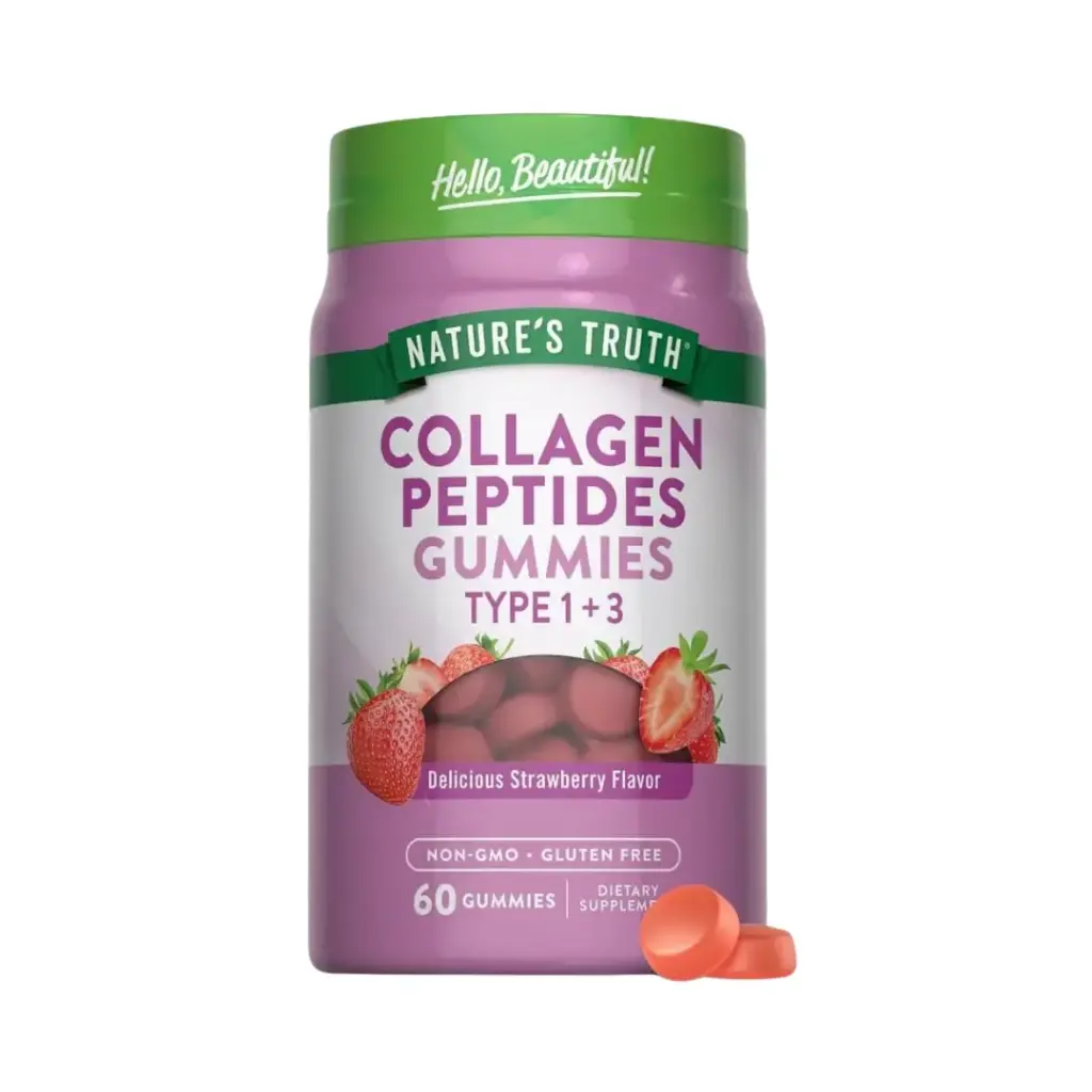 Peptidos De Colageno Tipo 1 Y 3 60 Gomitas Natures Truth