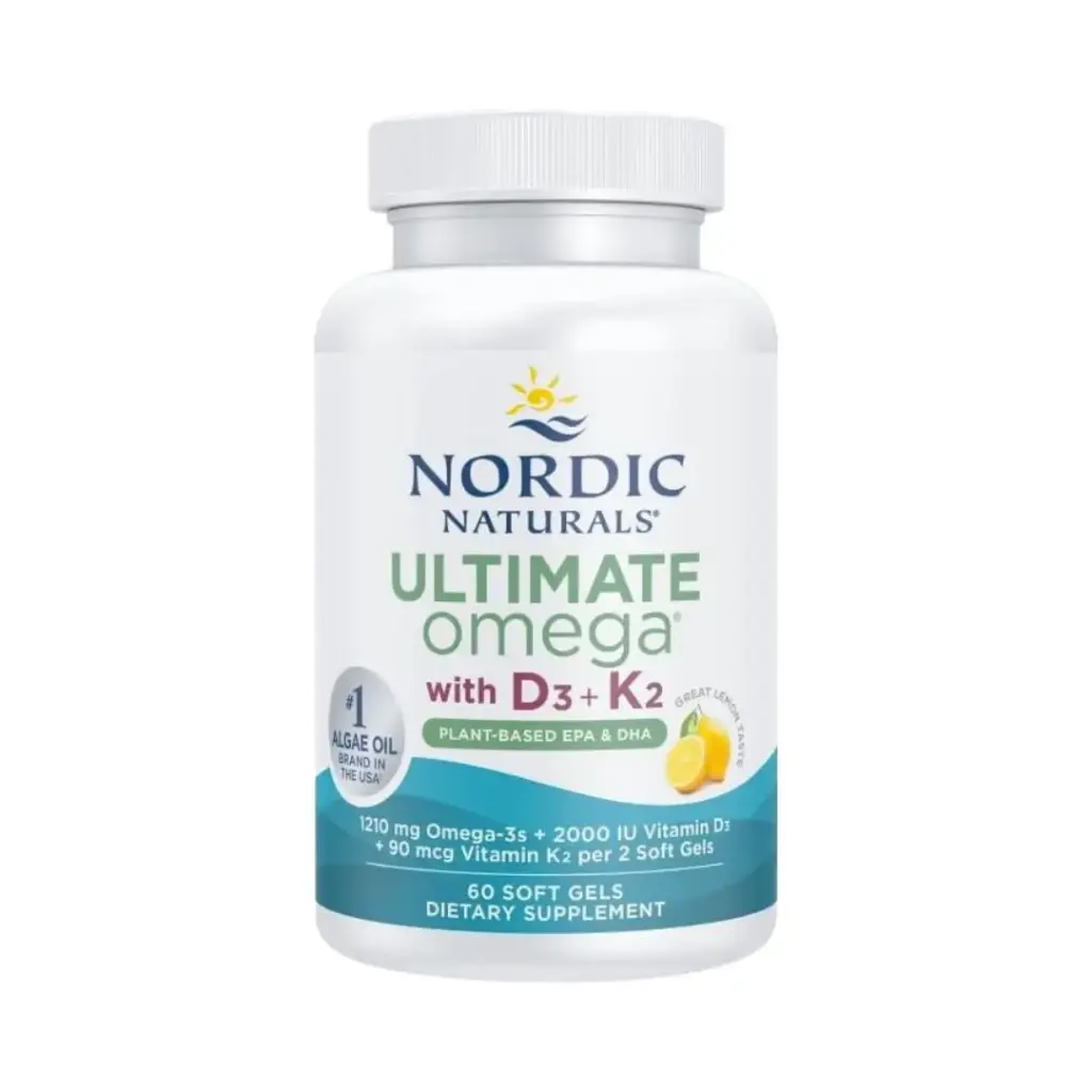 Ultimate Omega D3 Y K2 1210 Mg 60 Softgels Nordic Naturals