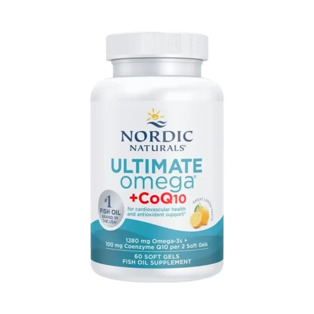 Ultimate Omega Con CoQ10 1280 Mg 60 Sofrgels Nordic Naturals